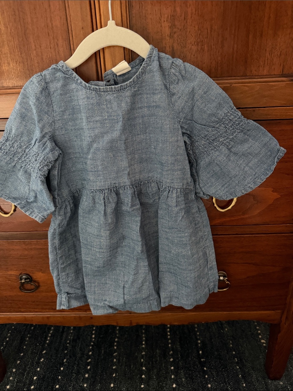 gap girls denim dress